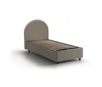 cama de solteiro de tecido