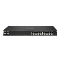 switch hpe aruba cx 6000 24 puertos rj-45 4 sfp 56gbps 370w poe gestionado