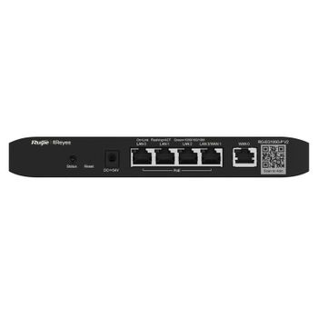 Router Ruijie RG-EG105G-PV2 Ethernet WAN Gigabit Seguridad IPSec 800MHz 128MB RAM