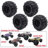4 neumaticos hexagonales antideslizantes de 12 mm para camioneta rc monster truck 6034 o scy 16101 pro 16102 pro 116 todoterreno