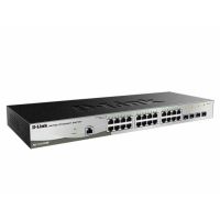 switch d-link dgs-1210-28mee 24x rj-45 gigabit 4x sfp apilable qos vlan administracion web