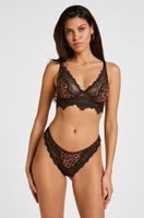 hunkemoller tanga tiro alto gabrielle negro