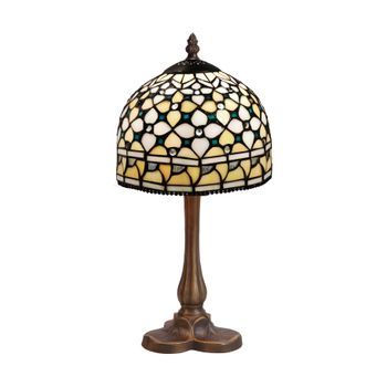 Sobremesa Tiffany Base Trébol Serie Queen D-20cm