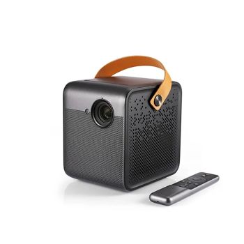 [EU Direct] FENGMI Dice Projector Android TV Google Assistant 1080P Full HD 700ANSI Lumens Batería incorporada de 16000m