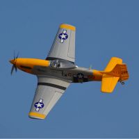 hookll mustang p51 v3 1200mm envergadura avion rc de ala fija epo kitpnp