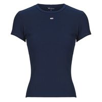 tommy jeans camiseta tjw slim essential rib ss para mujer