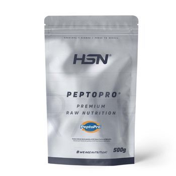 Peptopro De Hsn | Sin Sabor 500 G = 34 Tomas Por Envase 100% Hidrolizado De Caseína | Ideal Antes, Durante, Después De Entrenar | No-gmo, Vegetariano, Sin Gluten