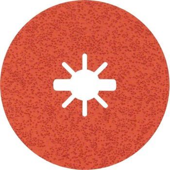 Bosch Professional 2608621820 25-piece X-lock Prisma Ceramic Fibre Sanding Disc R782 (metal And Stainless Steel, 115 Mm, Grit G36, Accessories For Angle Grinders)