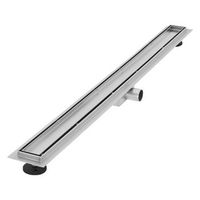 canal de ducha 100 cm acero inoxidable alicatable y sifon luxebath