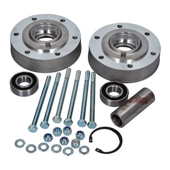 Brida de rueda de radios Moto Guzzi 1000 SP delantera Grimeca Replica kit
