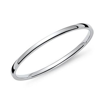 Anillo de oro blanco de 14 quilates
