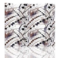 biombo country willow - separador de ambientes cm 180x180 5 paneles