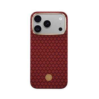 Funda para móvil Benks ArmorGrid Air Kevlar roja MagSafe para iPhone 18 Pro Max