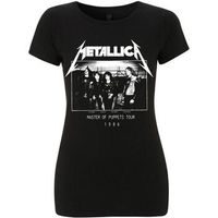 metallica camiseta manga larga p damage inc tour para mujer