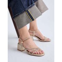 exe shoes sandalias sandalias tacon bajo carmen-339 para mujer