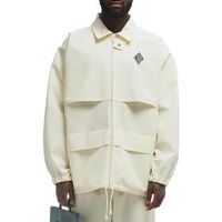 lacoste camisa manga larga runway twill para hombre