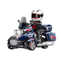 fayee fqd86 143 rtr 24g 3wd rc drift tricycle motorcycle car control proporcional completo con giroscopio led luz cont