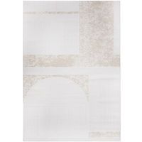 alfombra grande de diseno contemporaneo y moderno - beige 290x200 cm - awa beige