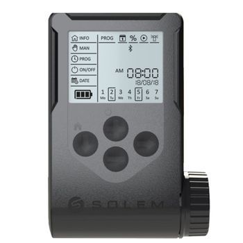 Programador Riego A Pilas Solem Woobee 6 Estaciones Con Bluetooth | Oferta Exclusiva