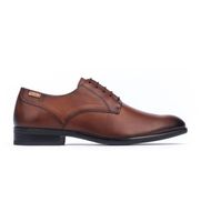 pikolinos para hombre m7j-4187xl zapatos de piel bristol marron 48 plano cordones casual