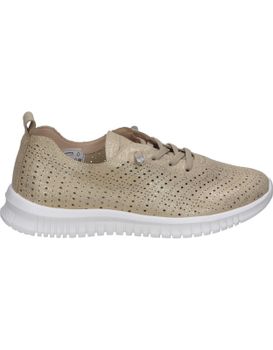 Zapatos Para Mujer Amarpies Aog28352 Color Oro 37