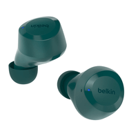 belkin soundform bolttrue wireless earbuds - teal