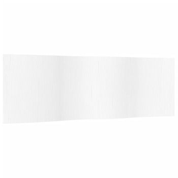 Biombo Divisor De Bambú Blanco Ancho 600 Cm Alto 165 Cm Vidaxl