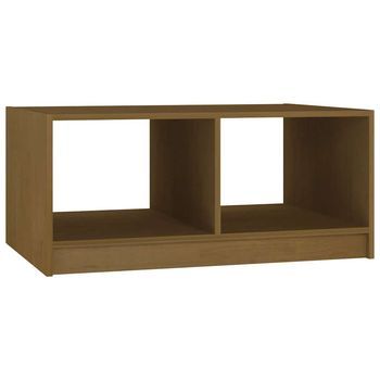 Mesa De Centro 50x75x33,5 Cm Madera - Marrón