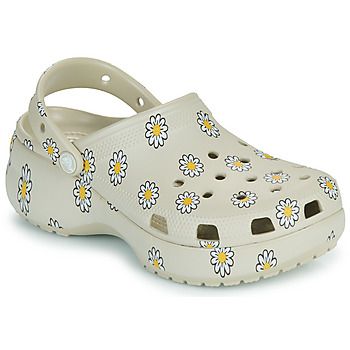 Crocs Zuecos CLASSIC PLATFORM FLORAL CLOG para mujer