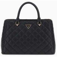 guess bolso de mano bolso bandolera eco carly girlfriend negro para mujer