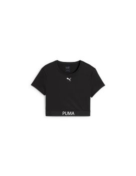 Camiseta de Fitness Puma W Strong Mujer Negro