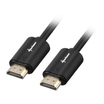Cable HDMI Sharkoon 4K 7,5 m Negro