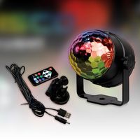disco led light - usb - remote control - 7 colours
