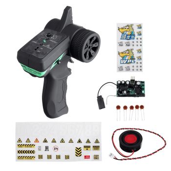 WPL V3 Versión Diesel Sistema de sonido actualizado Electrónica todo en uno 1/16 Coche RC Piezas de repuesto