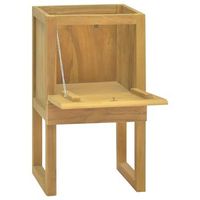 armario de bano  mueble bano madera maciza de teca 45x45x75 cm
