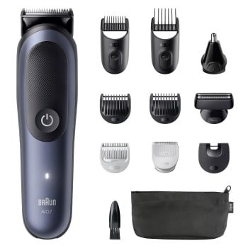 Multigroon Braun MGK7540, 11 en 1, Uso Seco y Mojado, 6 Peines