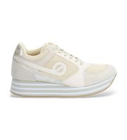 no name para mujer knhamsp zapatillas de piel parko jogger beige 38 plano casual