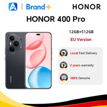 HONOR 400 Pro 5G, Versión EU, Teléfono Inteligente 5G, Cámara Principal IA Ultraclara de 200MP, Qualcomm Snapdragon 8 Gen 3, Batería de 5300mAh