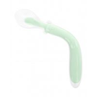 cuchara flexible de silicona menta