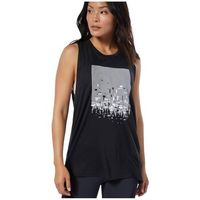 reebok sport camiseta tirantes cardio graphic tank para mujer