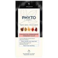 PHYTO PHYTOCOLOR: Permanent Hair Dye Shade: 1 Black