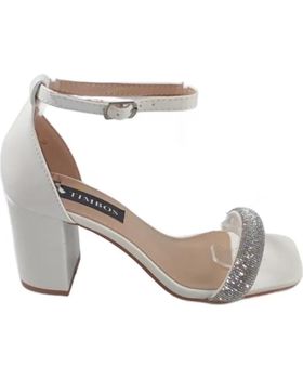 de TIMBOS SANDALIAS TACON MUJER NOVIA 127518 BLANCO