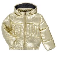 guess abrigo de plumas hooded ls padded puffer para nina