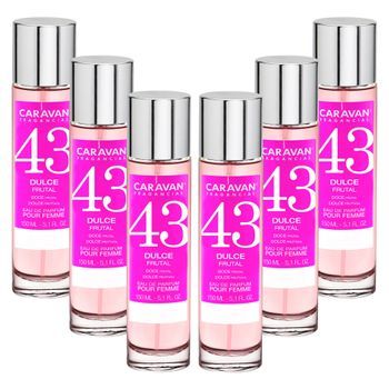 6x Caravan Perfume De Mujer Nº43 150 Ml