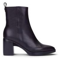 wonders botas botin vera negro para mujer