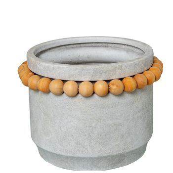 Macetero Gris