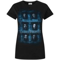 game of thrones camiseta hall of faces para mujer