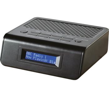 DAEWOO AVS1401 DAB+/FM Radio - Black, Black