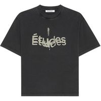 etudes studio tops y camisetas t-shirt sound etudes studio scan black para mujer