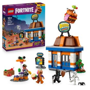LEGO Fortnite Restaurante Hamburrrguesa, Juguete de construcción +10 años - 77076
